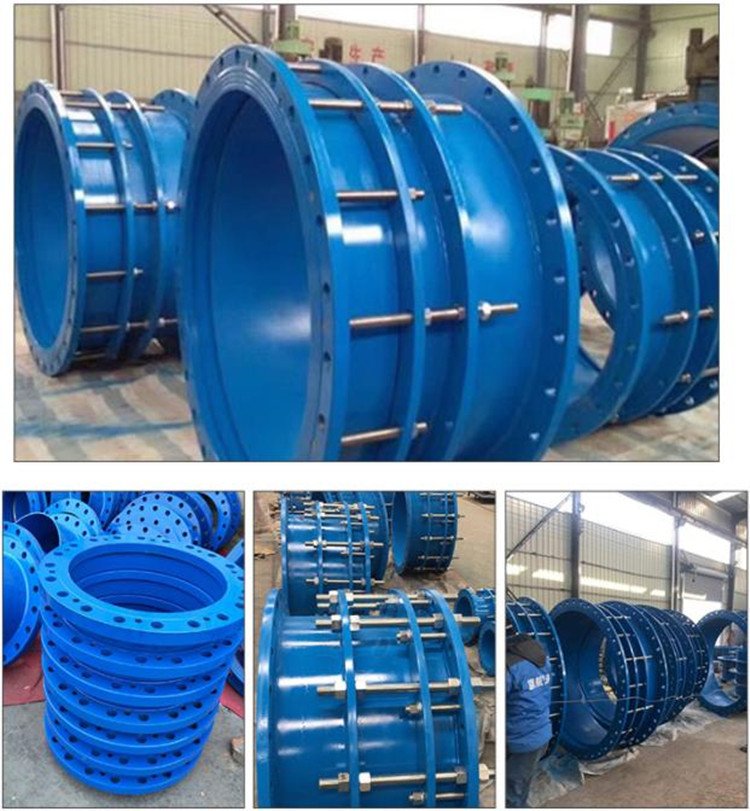 熱水管道伸縮器幾米安裝一個 鋼制雙法蘭限位伸縮接頭 專業生產久安 -